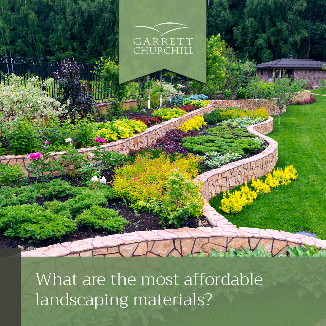 You are currently viewing What Are The Most Affordable Landscaping Materials?