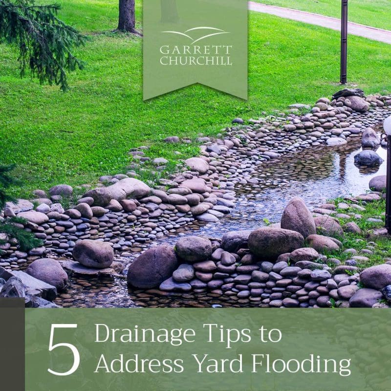 5 Drainage Tips to Address Yard Flooding